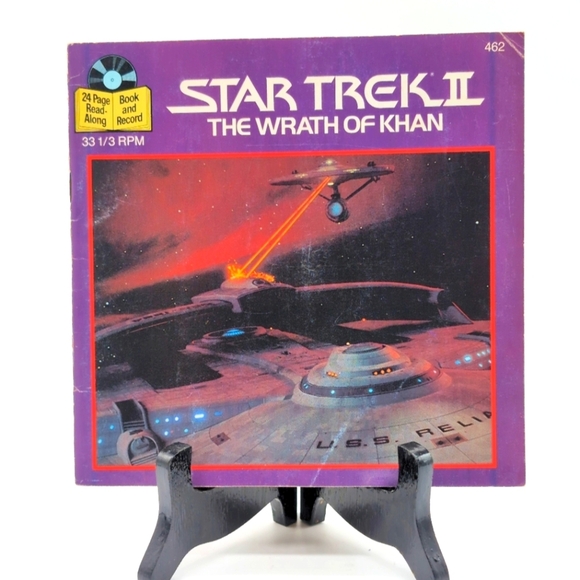 Star Trek II: The Wrath of Khan Book And Record Set - Picture 1 of 4